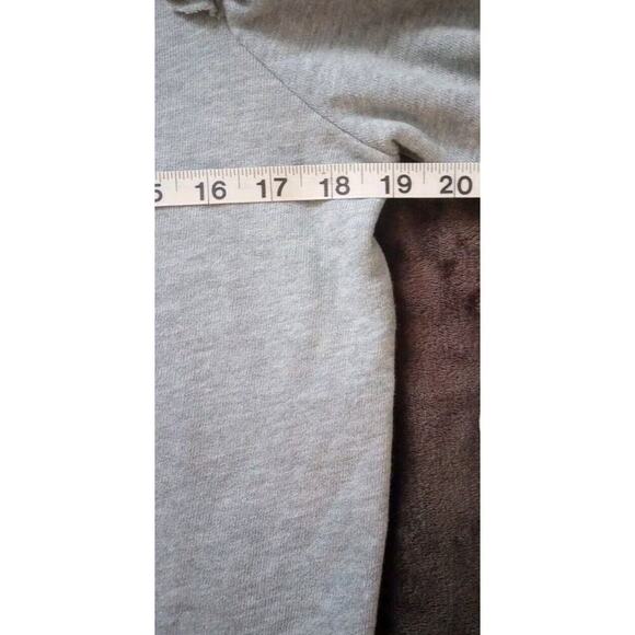 7 for all mankind womens sweatshirt size XS Gray ruffle Puff Sleeve Retail $178 - Picture 7 of 8